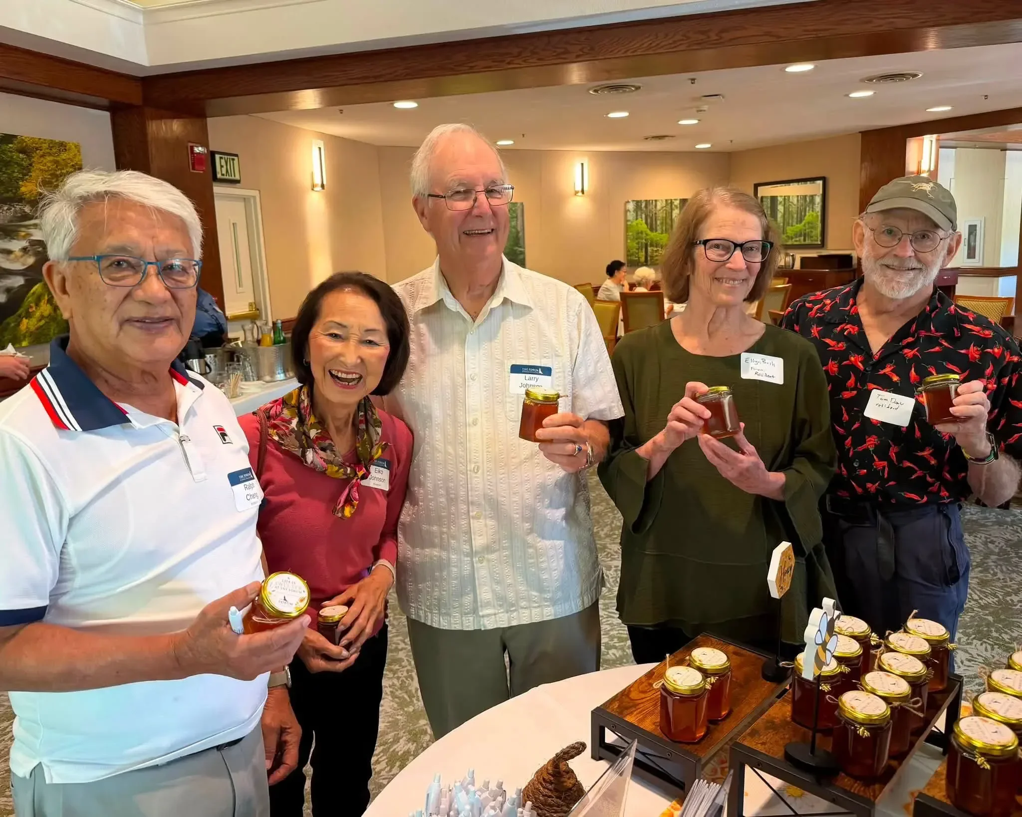 Group Holding Honey