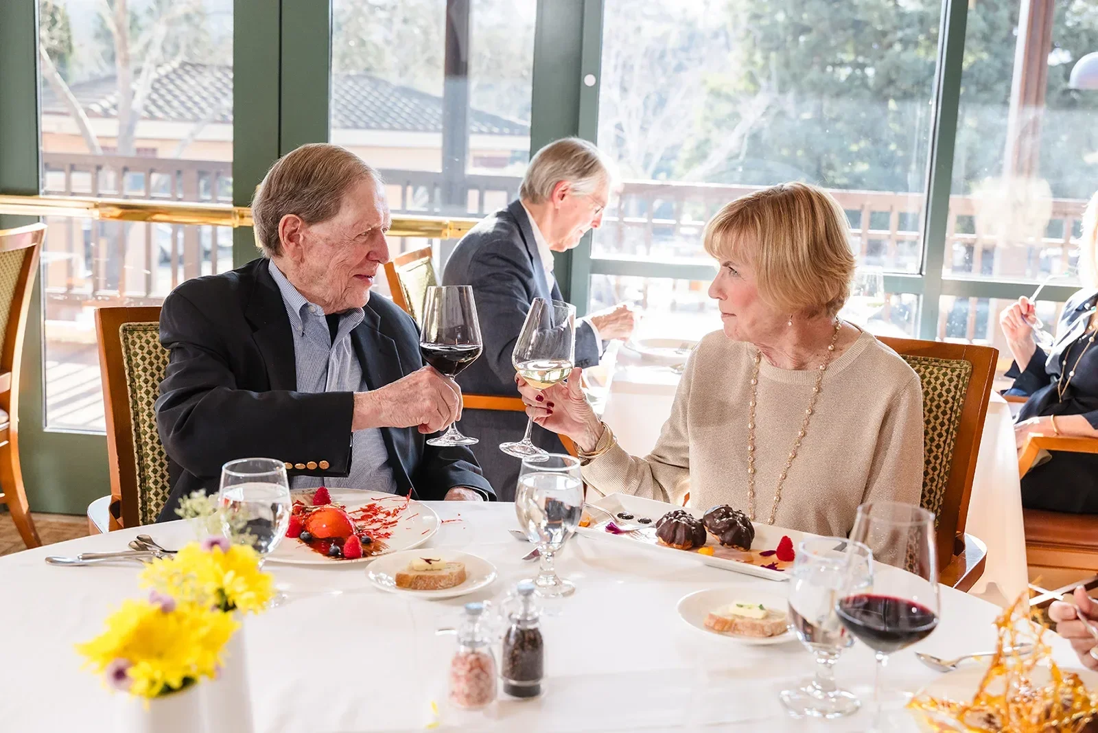 Couple at Dinner