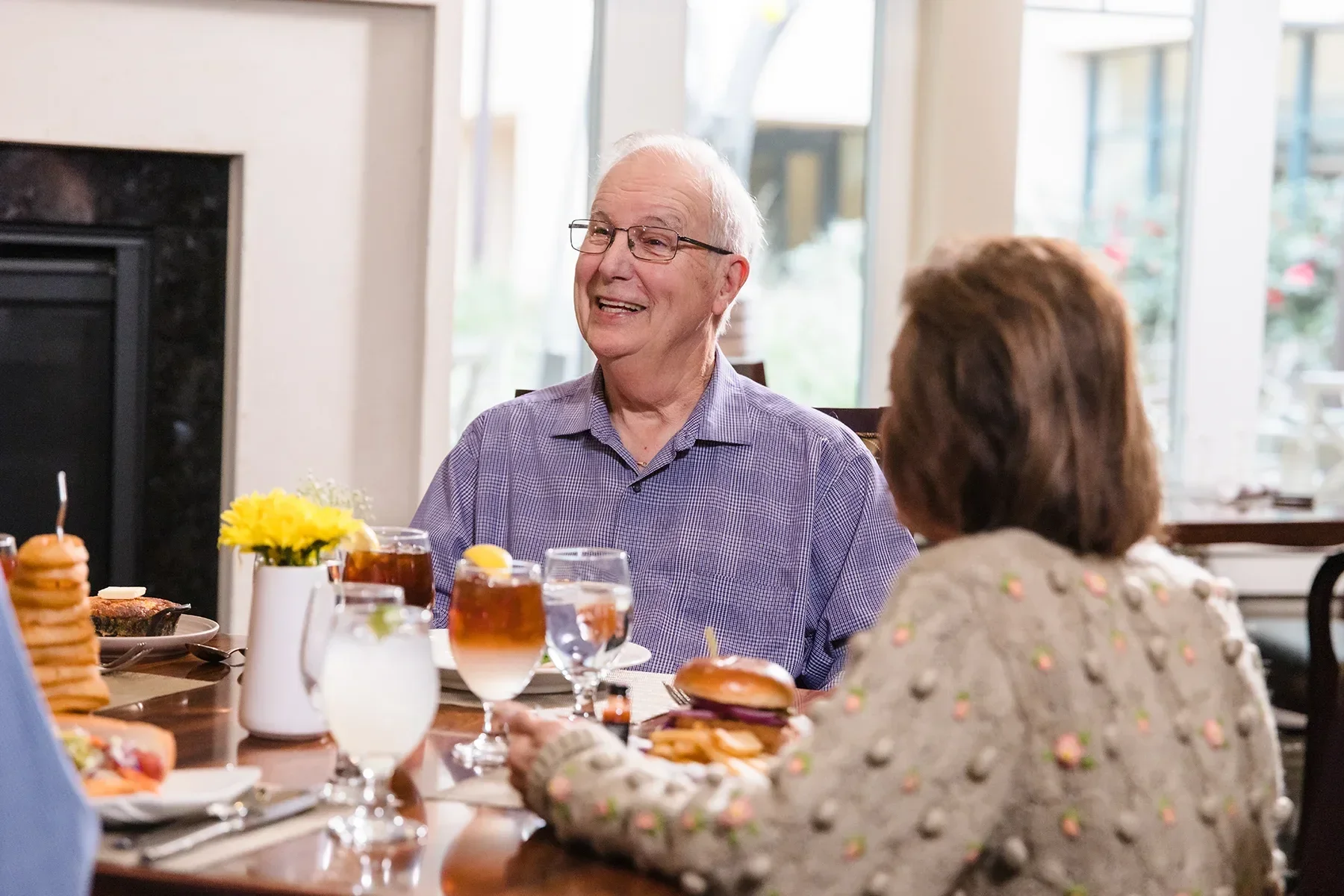 Couple at Dinner