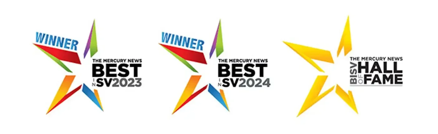 Voted best in Silicon Valley by Mercury News